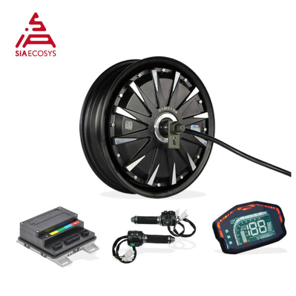 SiAECOSYS QS MOTOR 12inch 1000W 72V 45kph Hub Motor with EM30SP Controller and Kits for Scooter - Image 10