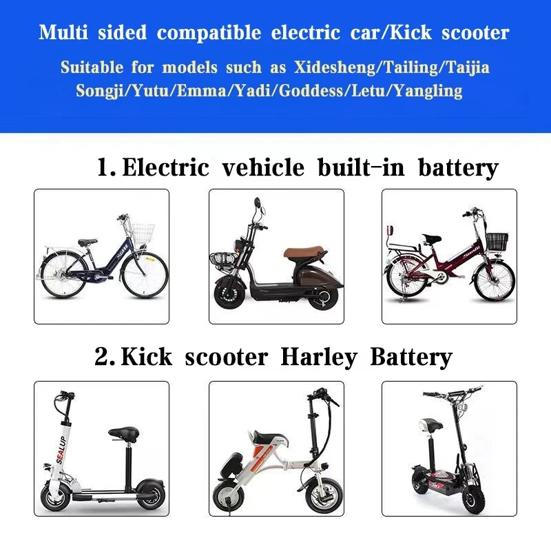 60V 10Ah12Ah 15Ah 18Ah 21Ah 24Ah 27Ah 30Ah 18650 or 21700 Lithium Battery Pack 2500W Power Built in BMS Electric Motorcycle Tricycle - Image 5