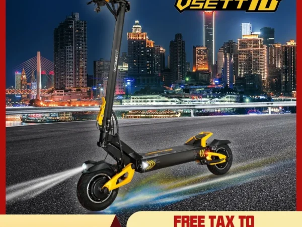 VSETT 10+ 10 Inch Off-Road Electric Scooter VSETT10+ Upgraded ZERO 10X Hoverboard Double Drive 60V 2800W Dual Motor VSSET MACURY