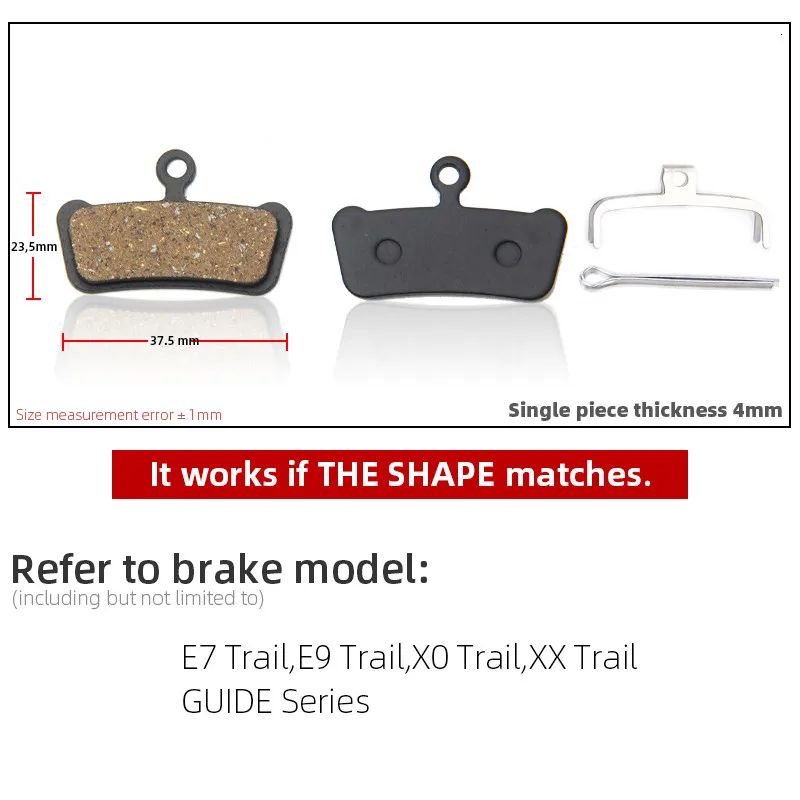 30 Pairs 60 Pcs Bicycle Bike Cycling Disc Brake Pads for SHIMANO AVID HAYES SRAM Magura Formula Hope and Scooter - Image 21