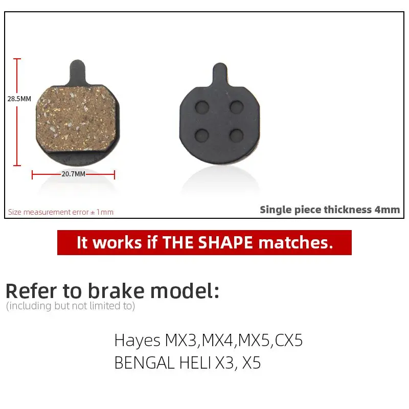 30 Pairs 60 Pcs Bicycle Bike Cycling Disc Brake Pads for SHIMANO AVID HAYES SRAM Magura Formula Hope and Scooter - Image 17