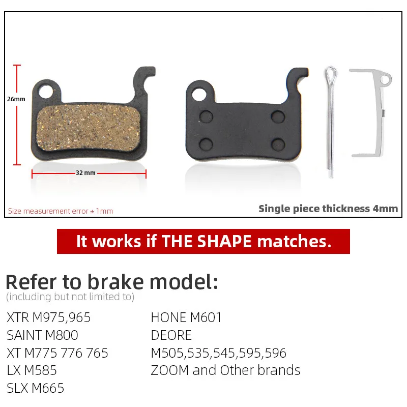 30 Pairs 60 Pcs Bicycle Bike Cycling Disc Brake Pads for SHIMANO AVID HAYES SRAM Magura Formula Hope and Scooter - Image 8