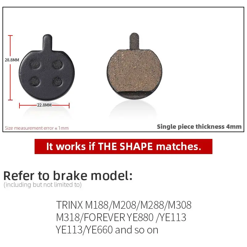 30 Pairs 60 Pcs Bicycle Bike Cycling Disc Brake Pads for SHIMANO AVID HAYES SRAM Magura Formula Hope and Scooter - Image 19