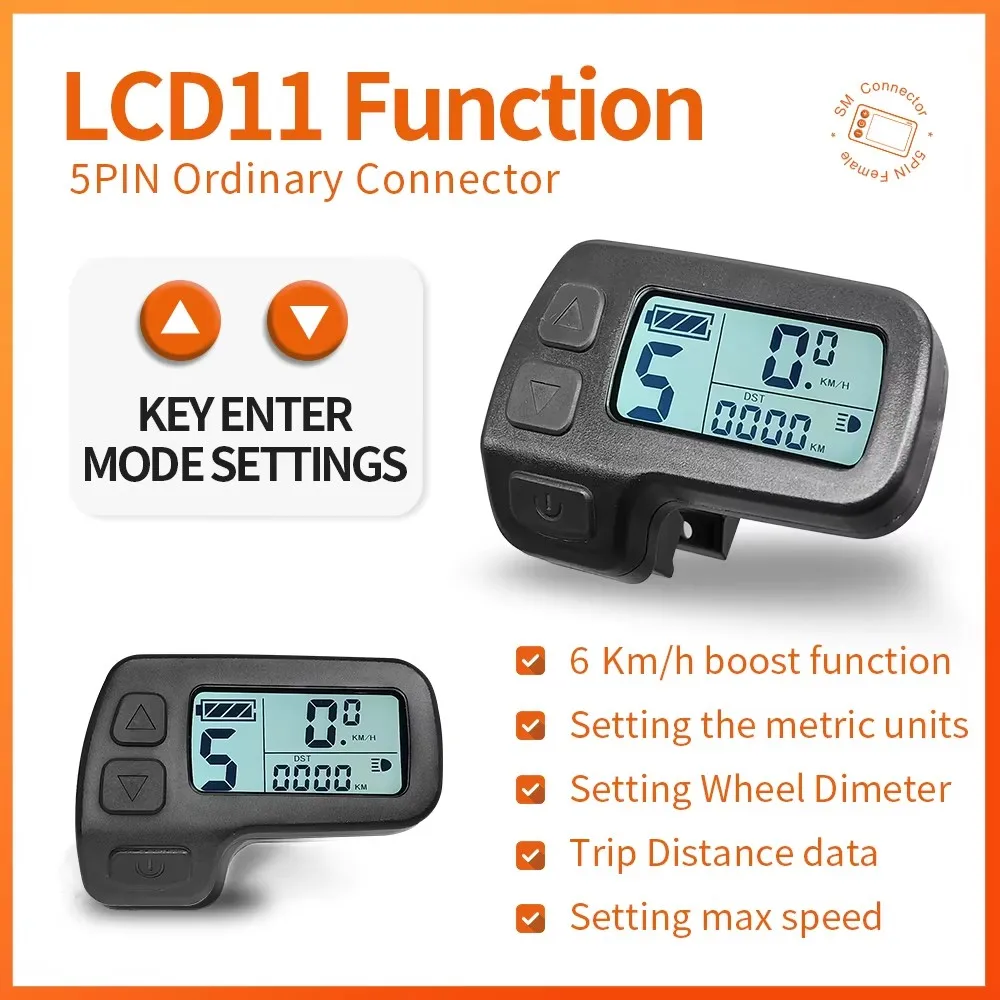 KT Ebike LCD Display Kunteng 24V 36V 48V Lcd3 lcd8h led 880 LCD7 Electric Bicycle Bike Display for Electric Bike Kit Support USB - Image 45