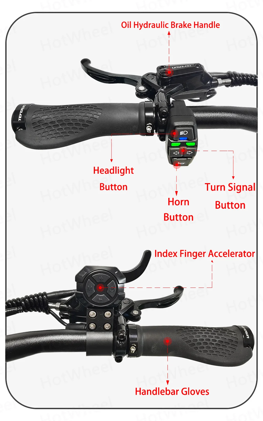 IN Stock 2025 TEVERUN Fighter Supreme+ 7260R V4 2500W*2 Dual Motor 72V 60Ah Battery 4inch Display 4-Pistons Hydraulic Brake - Image 12