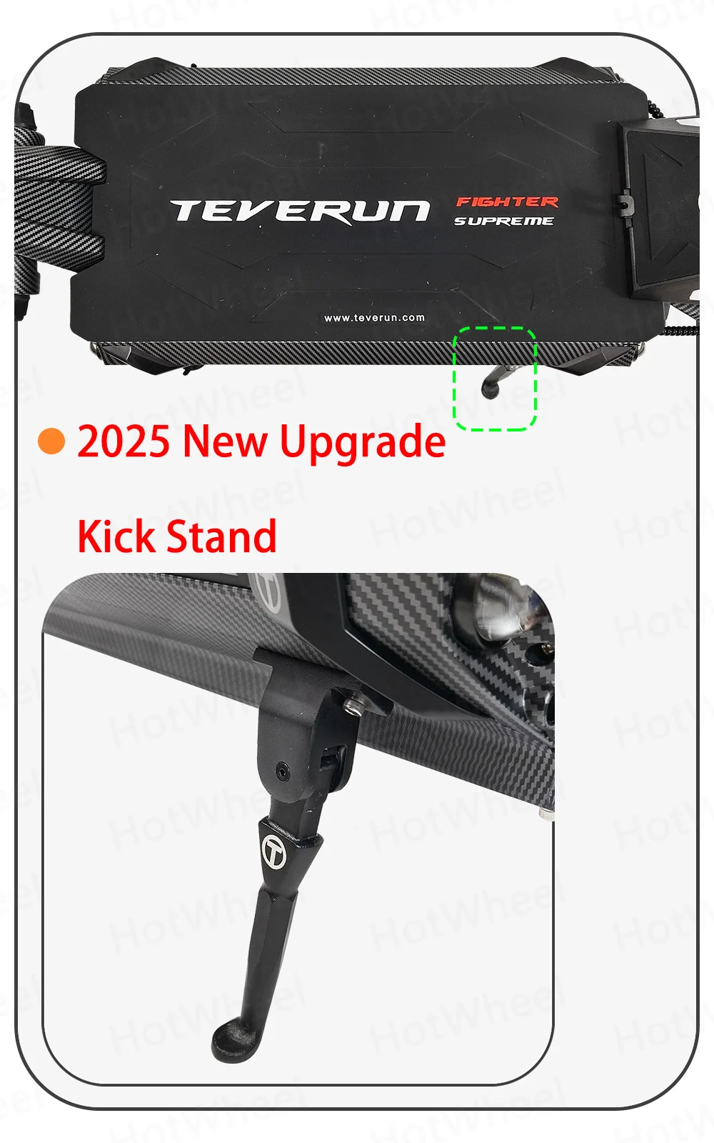 IN Stock 2025 TEVERUN Fighter Supreme+ 7260R V4 2500W*2 Dual Motor 72V 60Ah Battery 4inch Display 4-Pistons Hydraulic Brake - Image 15