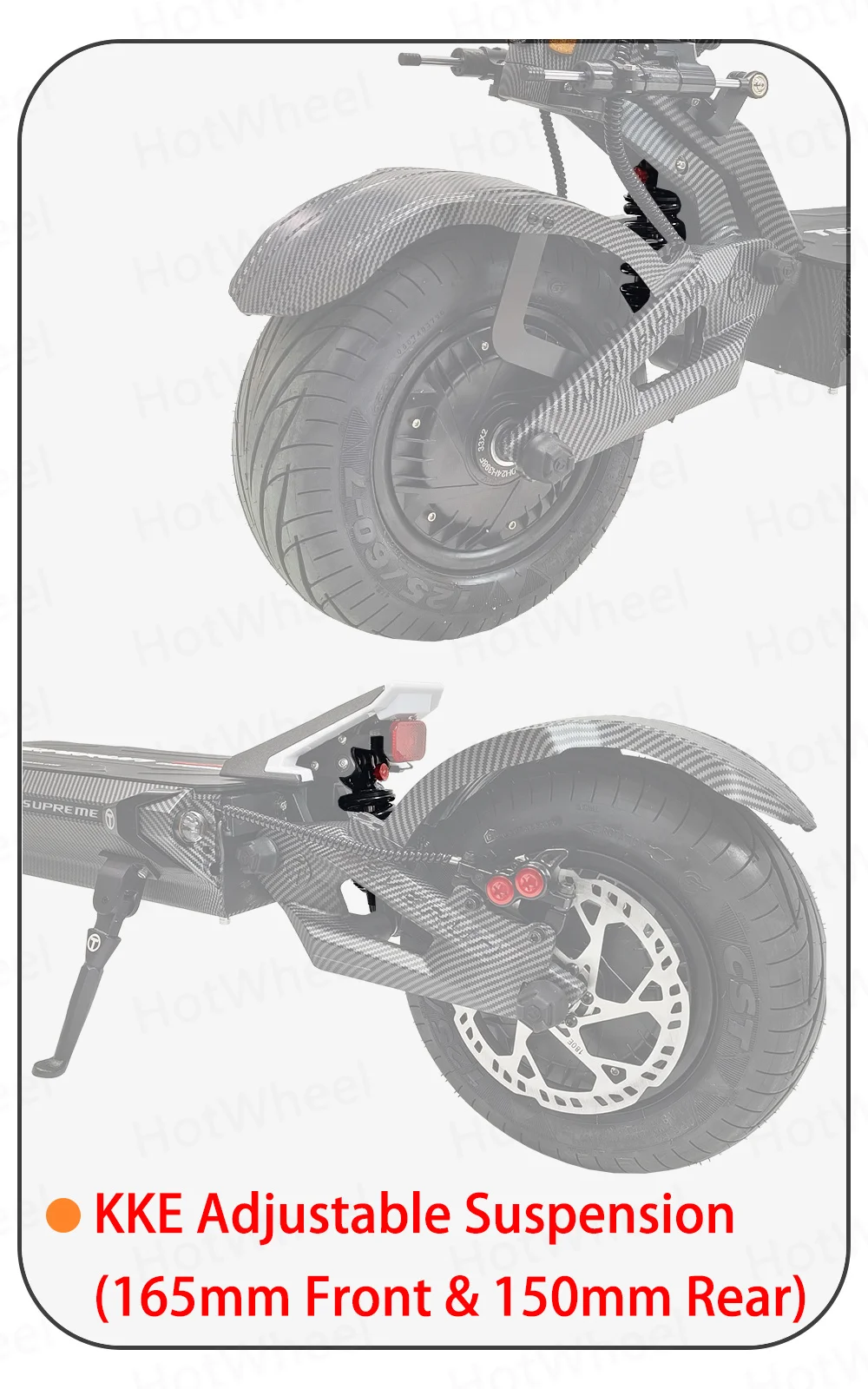 IN Stock 2025 TEVERUN Fighter Supreme+ 7260R V4 2500W*2 Dual Motor 72V 60Ah Battery 4inch Display 4-Pistons Hydraulic Brake - Image 20
