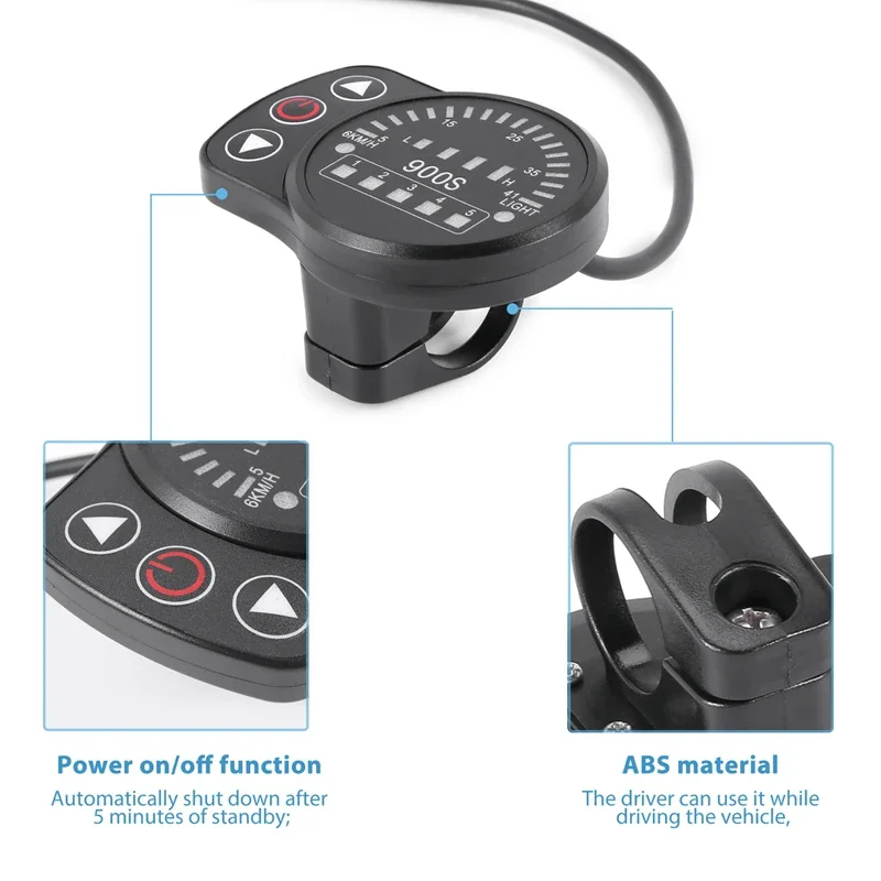 KT Ebike LCD Display Kunteng 24V 36V 48V Lcd3 lcd8h led 880 LCD7 Electric Bicycle Bike Display for Electric Bike Kit Support USB - Image 50