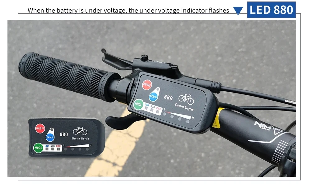 KT Ebike LCD Display Kunteng 24V 36V 48V Lcd3 lcd8h led 880 LCD7 Electric Bicycle Bike Display for Electric Bike Kit Support USB - Image 25