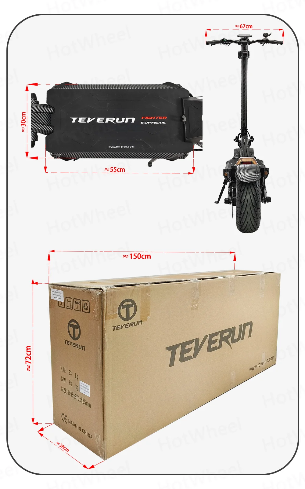 IN Stock 2025 TEVERUN Fighter Supreme+ 7260R V4 2500W*2 Dual Motor 72V 60Ah Battery 4inch Display 4-Pistons Hydraulic Brake - Image 27
