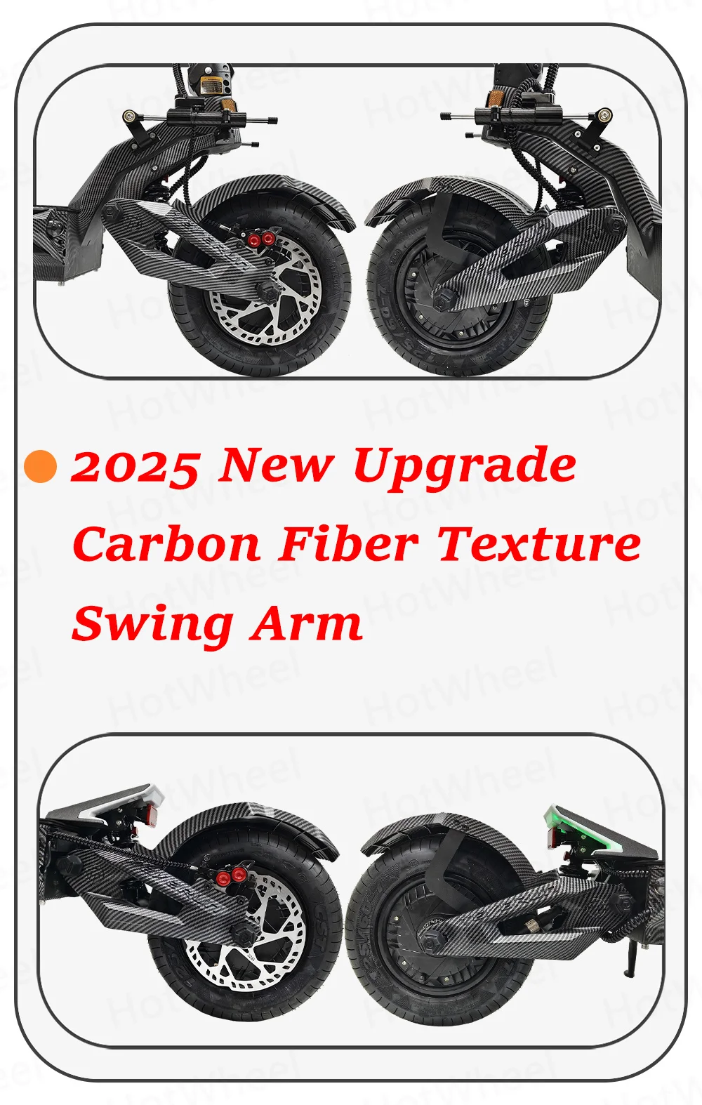 IN Stock 2025 TEVERUN Fighter Supreme+ 7260R V4 2500W*2 Dual Motor 72V 60Ah Battery 4inch Display 4-Pistons Hydraulic Brake - Image 16