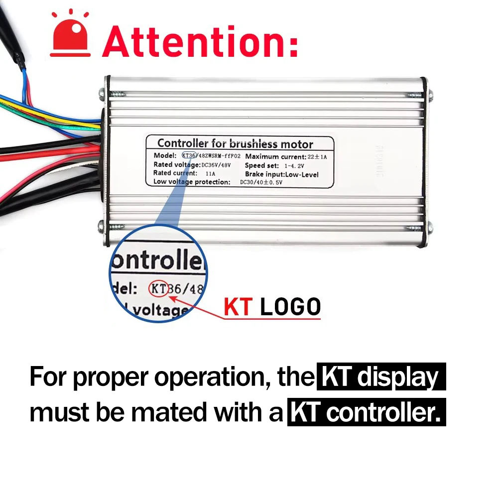 KT Ebike LCD Display Kunteng 24V 36V 48V Lcd3 lcd8h led 880 LCD7 Electric Bicycle Bike Display for Electric Bike Kit Support USB - Image 18