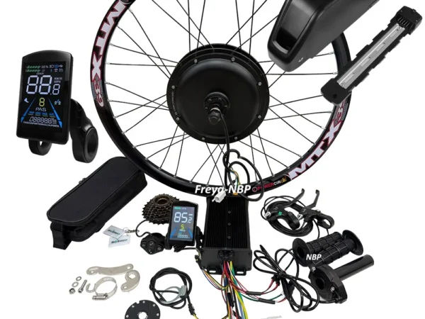 2000 Watt Hub Motor Electric Bike Kit 52V20Ah Battery