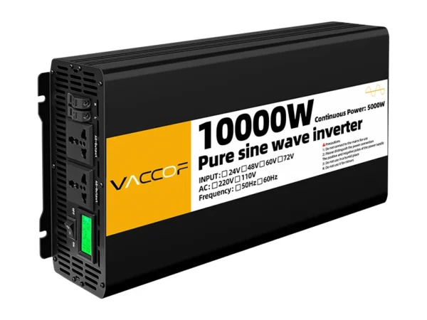 VACCOF 12V-to-96V Pure Sine Wave Inverter DC-AC
