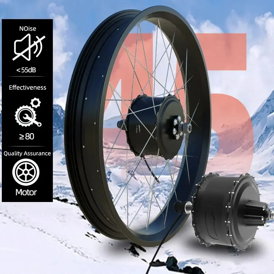 48V 1000W Fat Tire Rear Hub Motor – 20” & 26” - Image 4