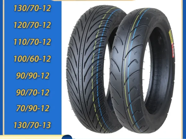 130/70-12 120/70-12 90/90-12 100/60-12 90/70-12 70/90-12 130/60-13 130/70-13 Tubeless Tire for Electric Scooter Motorbike Bikes