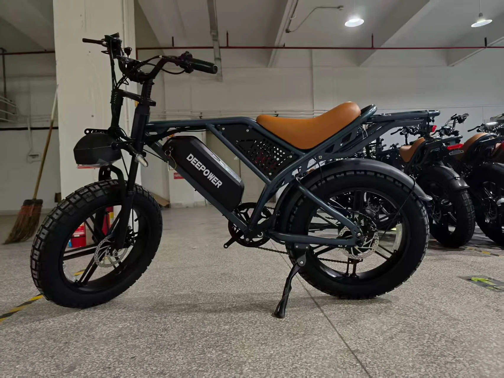 DEEPOWER Q7 luxury Edition Electric Bicycle 2000W 48V 60A Mountain and off-road E-bike 20-inch all-terrain Electric Bike - Image 33