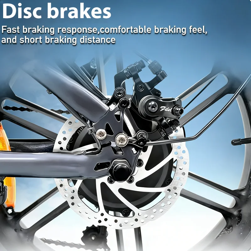 DEEPOWER Q7 luxury Edition Electric Bicycle 2000W 48V 60A Mountain and off-road E-bike 20-inch all-terrain Electric Bike - Image 3