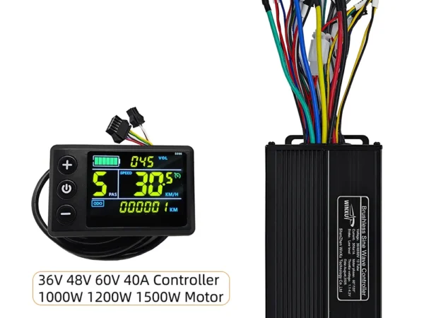 Brushless Motor Sine Wave Controller S866 Color LCD Display