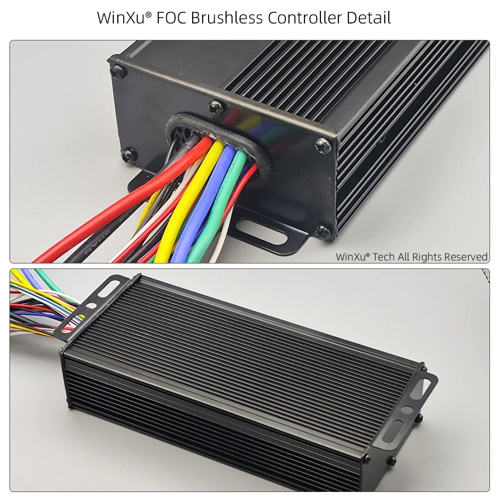 Brushless Motor Sine Wave Controller S866 Color LCD Display - Image 3