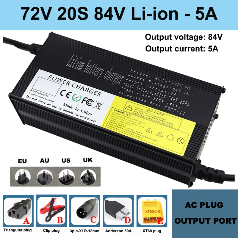 NEW 72V lithium battery charger - Image 10