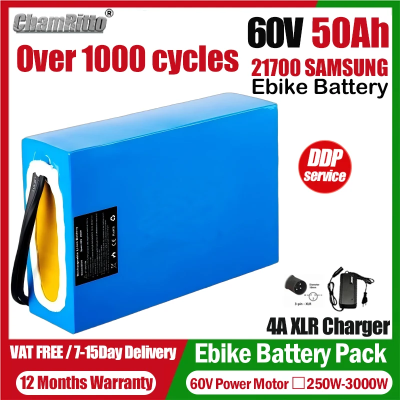 Lithium Battery 60V 20AH-50AH