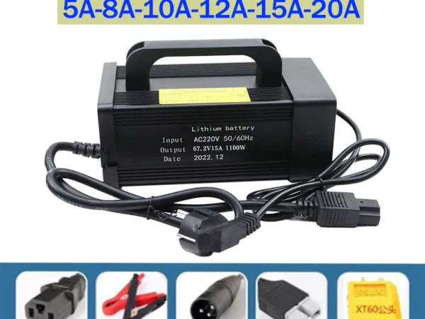 NEW 72V lithium battery charger