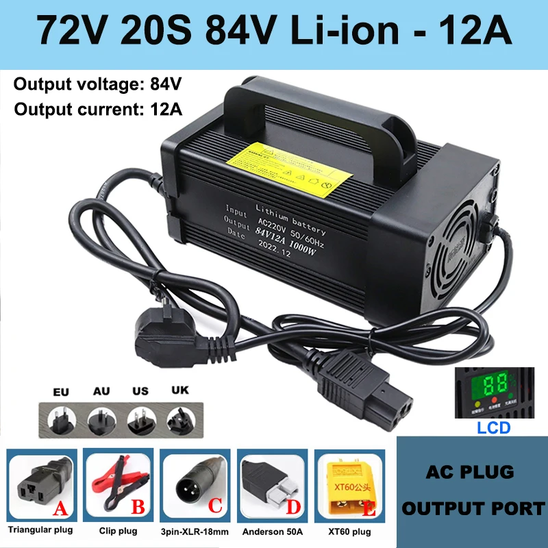 NEW 72V lithium battery charger - Image 8