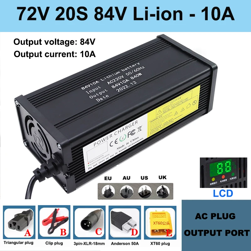 NEW 72V lithium battery charger - Image 7