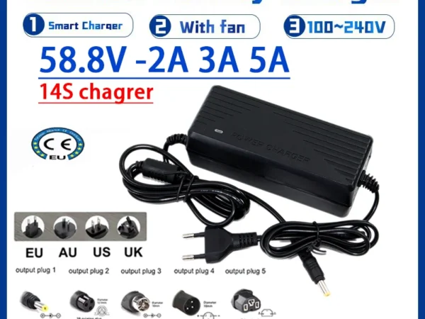 52V 2A 3A 5A Lithium Battery Charger