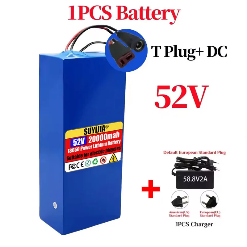 New 52V 20Ah 14S5P Electric Scooter Battery 18650 Lithium Battery Pack with High Power BMS for Electric Scooters Mountain Bikes - Image 16