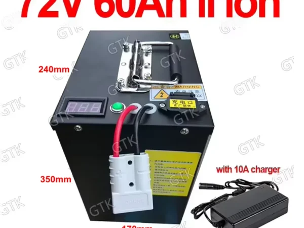 72V 60Ah Lithium Battery Pack