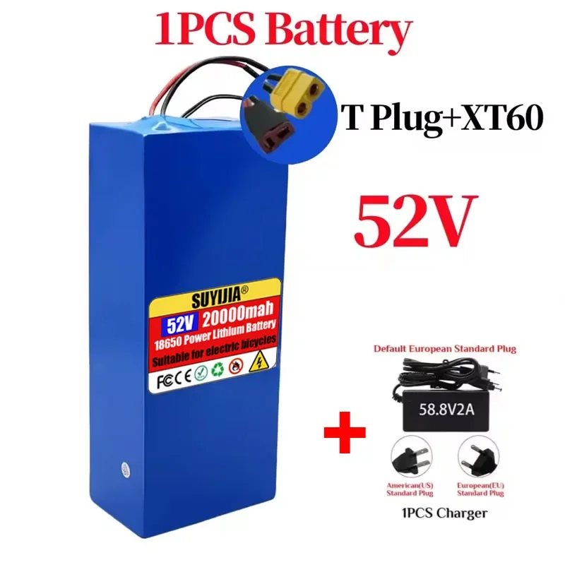 New 52V 20Ah 14S5P Electric Scooter Battery 18650 Lithium Battery Pack with High Power BMS for Electric Scooters Mountain Bikes - Image 13