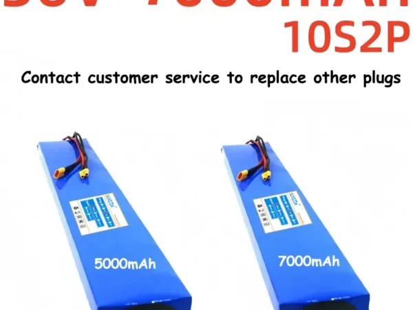 36V 5ah 7ah 10s2p Lithium Battery