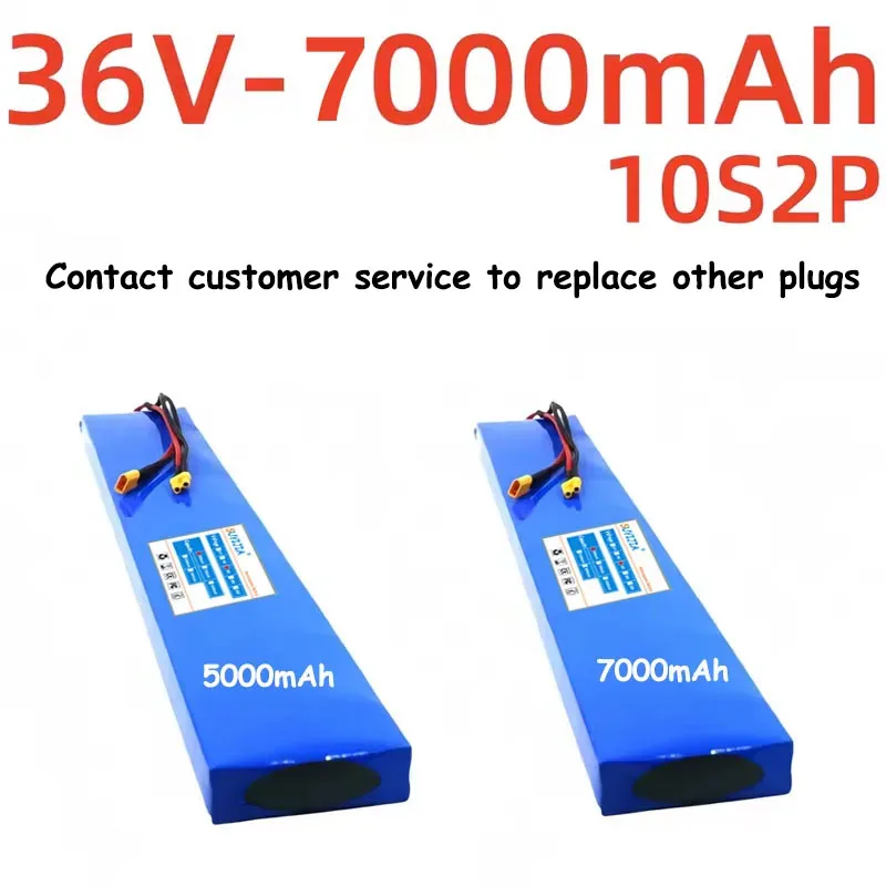 36V 5ah 7ah 10s2p Lithium Battery