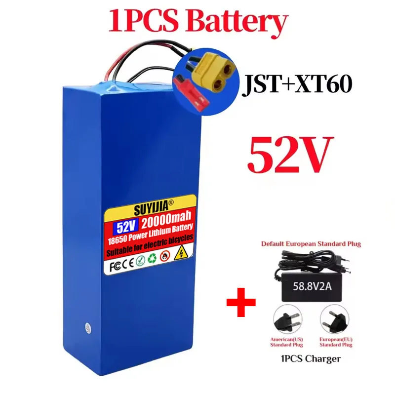 New 52V 20Ah 14S5P Electric Scooter Battery 18650 Lithium Battery Pack with High Power BMS for Electric Scooters Mountain Bikes - Image 10