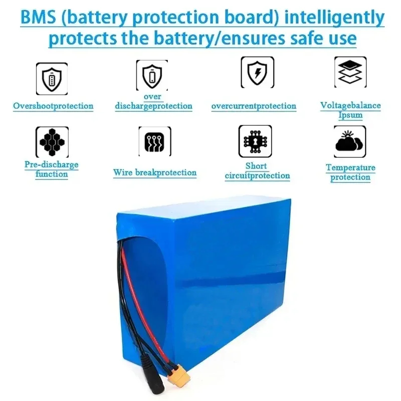 60V 50AH NCM Samsung Cells with Smart Charger - Image 3